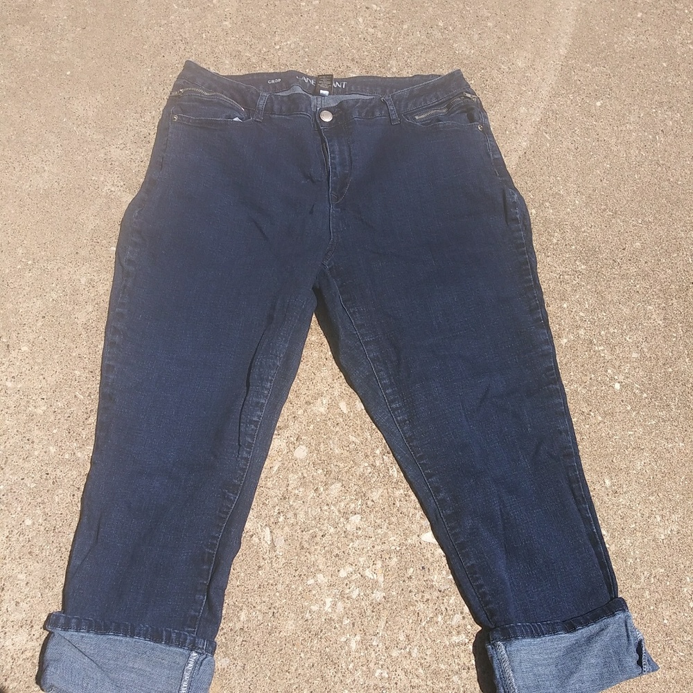 Lane Bryant Crop Jeans Sz 20